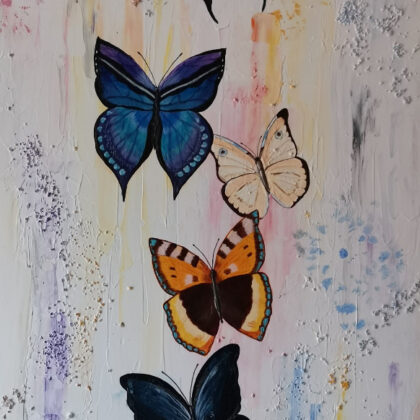 Tableau Danse de papillon